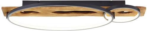 Brilliant G99292/76 Pirus LED-Deckenleuchte LED LED fest eingebaut 26W Holz, Schwarz Brilliant G99292/76 Pirus LED-Deckenleuchte LED LED fest eingebaut 26W Holz, Schwarz von Brilliant
