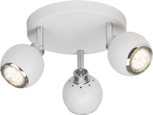 Brilliant Ina G77734/05 Deckenstrahler LED GU10 9W Weiß, Chrom Brilliant Ina G77734/05 Deckenstrahler LED GU10 9W Weiß, Chrom von Brilliant