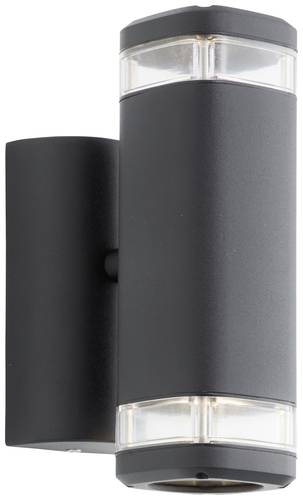 Brilliant Jandy 90968A06 Außenwandleuchte GU10 Schwarz Brilliant Jandy 90968A06 Außenwandleuchte GU10 Schwarz von Brilliant