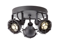 Brilliant Jesper G54334/86 Loft-spotlights LED (RGB) GU10 15 W Sort von Brilliant