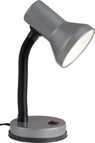 Brilliant Junior Tischlampe Energiesparlampe, Glühlampe E27 40W Titan von Brilliant