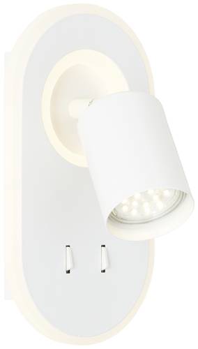 Brilliant Kimon G99556/05 LED-Wandstrahler GU10 Weiß von Brilliant