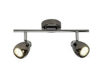 Brilliant Milano G21713/76 Loft-spotlights LED (RGB) GU10 6 W Krom, Sort von Brilliant