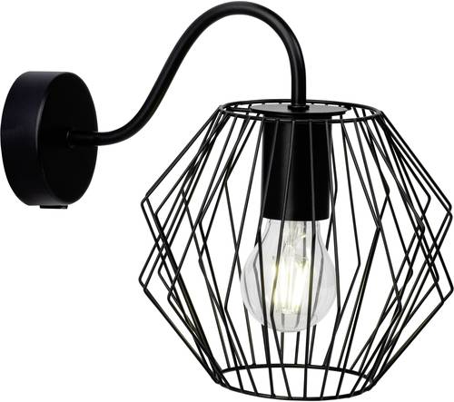 Brilliant Noris 54190/06 Wandleuchte E27 60W LED Schwarz Brilliant Noris 54190/06 Wandleuchte E27 60W LED Schwarz von Brilliant