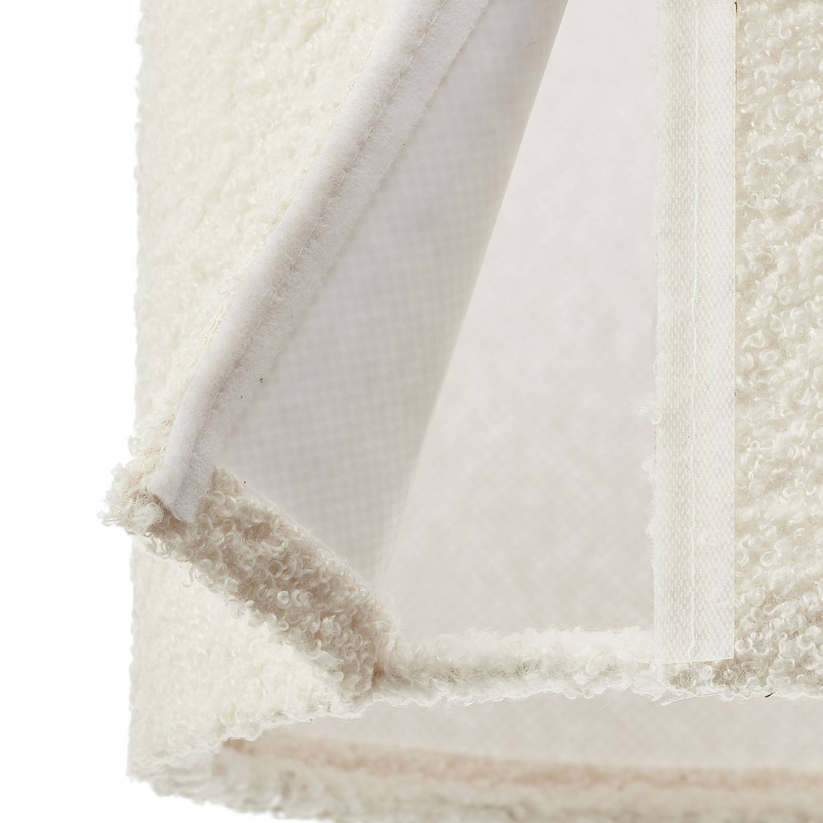 Hängeleuchte Teddy, Länge 98 cm, beige, 3-flg., Stoff/Metall Hängeleuchte Teddy, Länge 98 cm, beige, 3-flg., Stoff/Metall von Brilliant