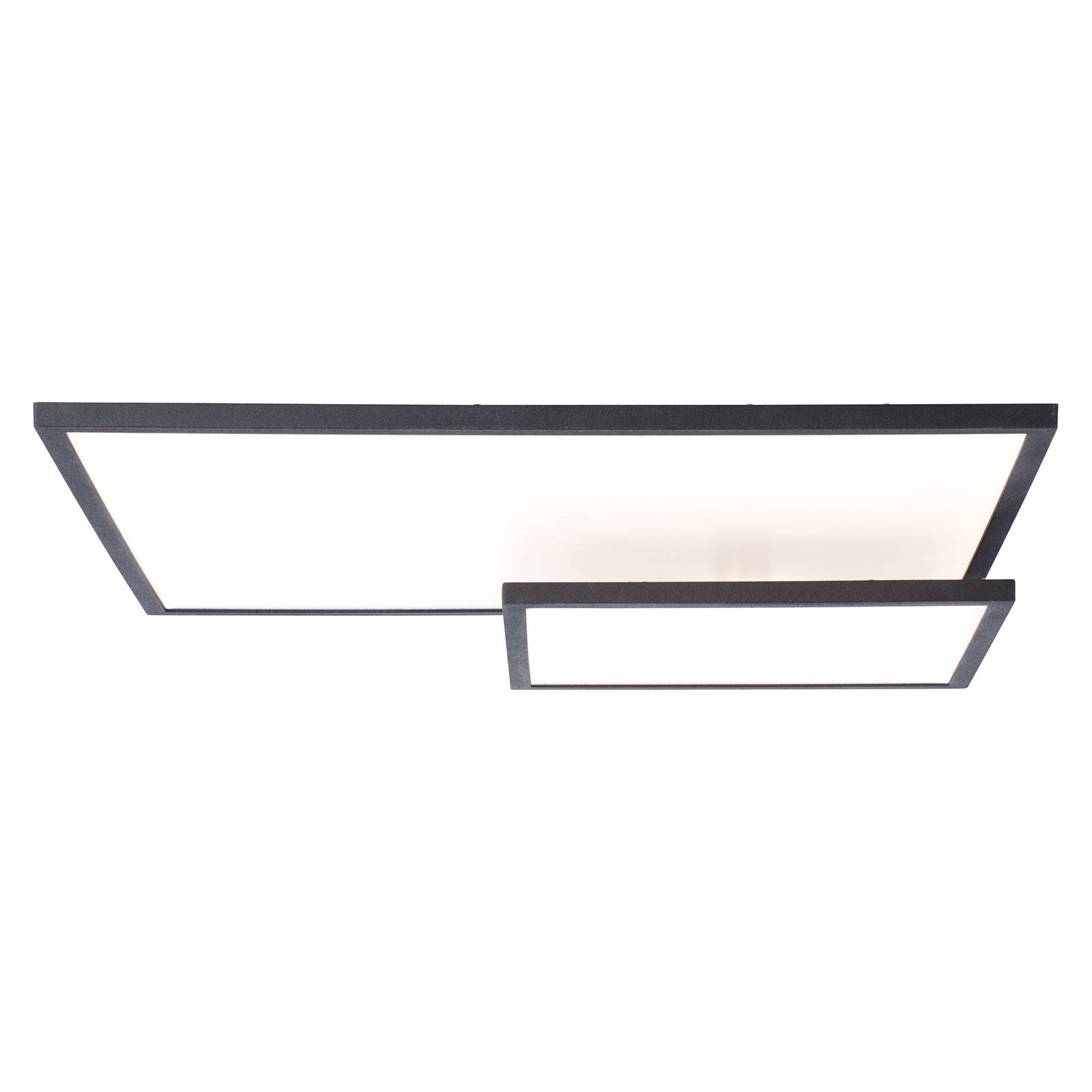 LED-Deckenlampe Bility, Länge 62 cm Rahmen schwarz LED-Deckenlampe Bility, Länge 62 cm Rahmen schwarz von Brilliant