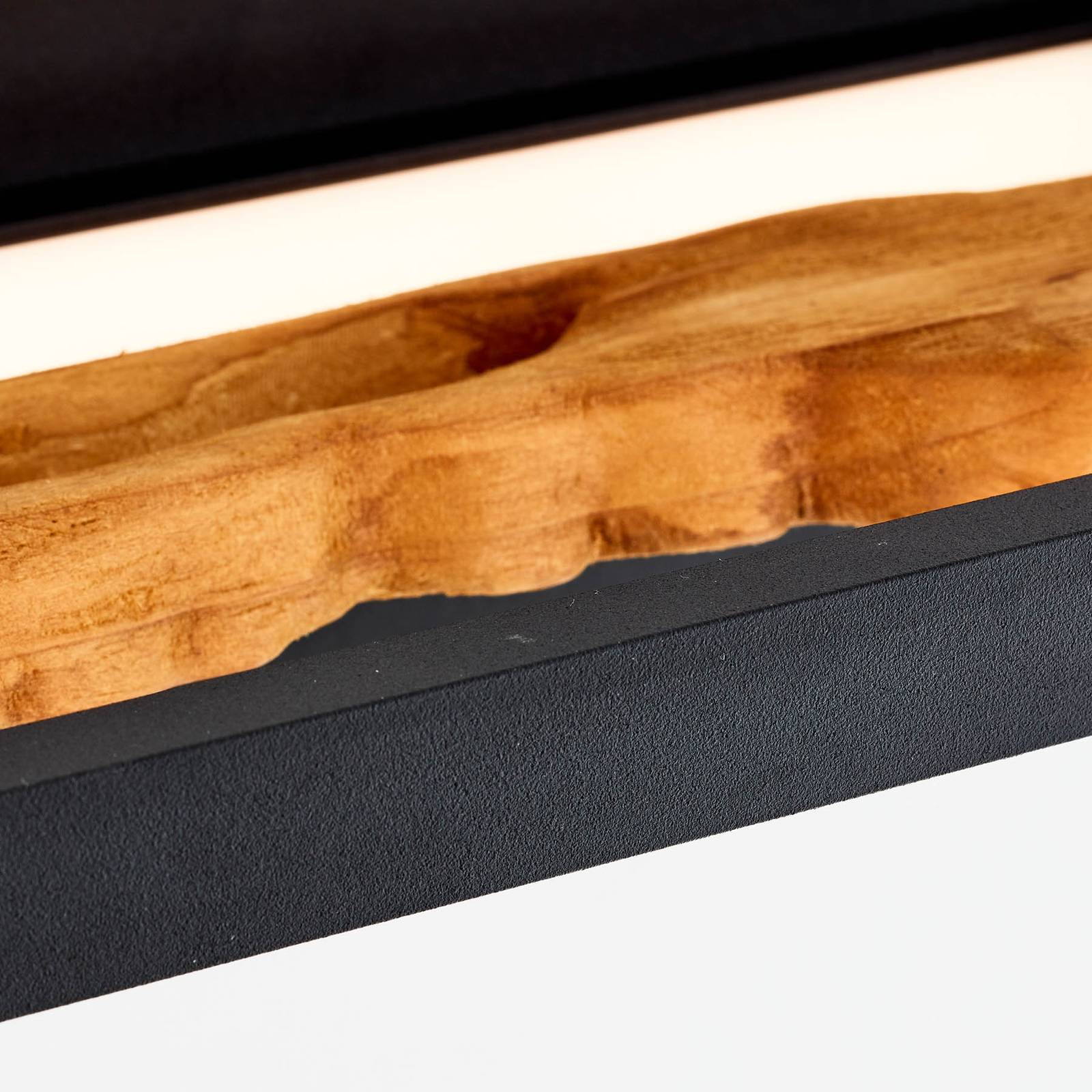 LED-Wandleuchte Chaumont aus Holz von Brilliant