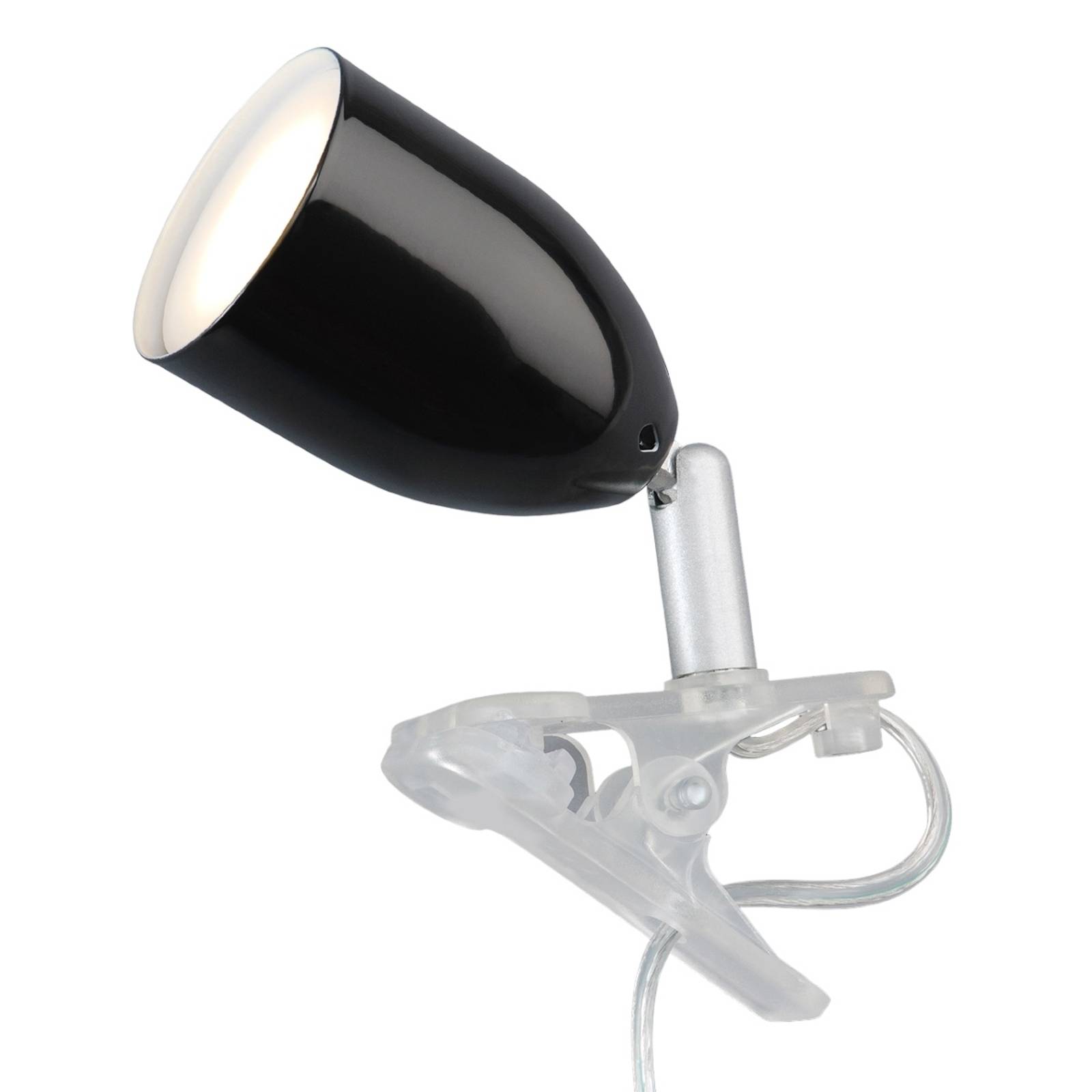 Moderne LED Klemmleuchte LEO in schwarz Moderne LED Klemmleuchte LEO in schwarz von Brilliant