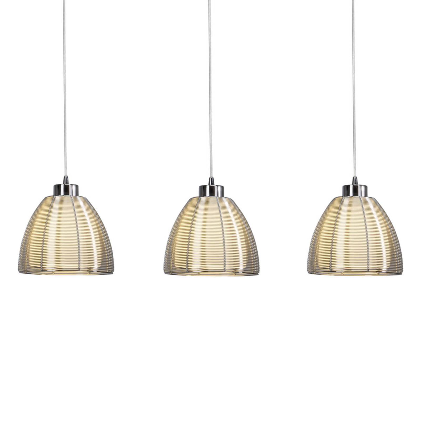 Pendellampe Relax, 3-flammig chrom Pendellampe Relax, 3-flammig chrom von Brilliant