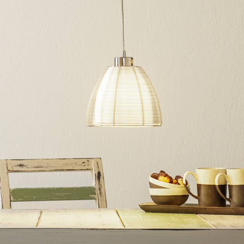 Pendelleuchte Relax, 1-flammig 19cm chrom von Brilliant