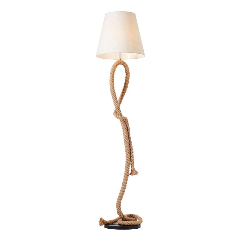 Stehlampe Sailor mit Seil-Gestell von Brilliant