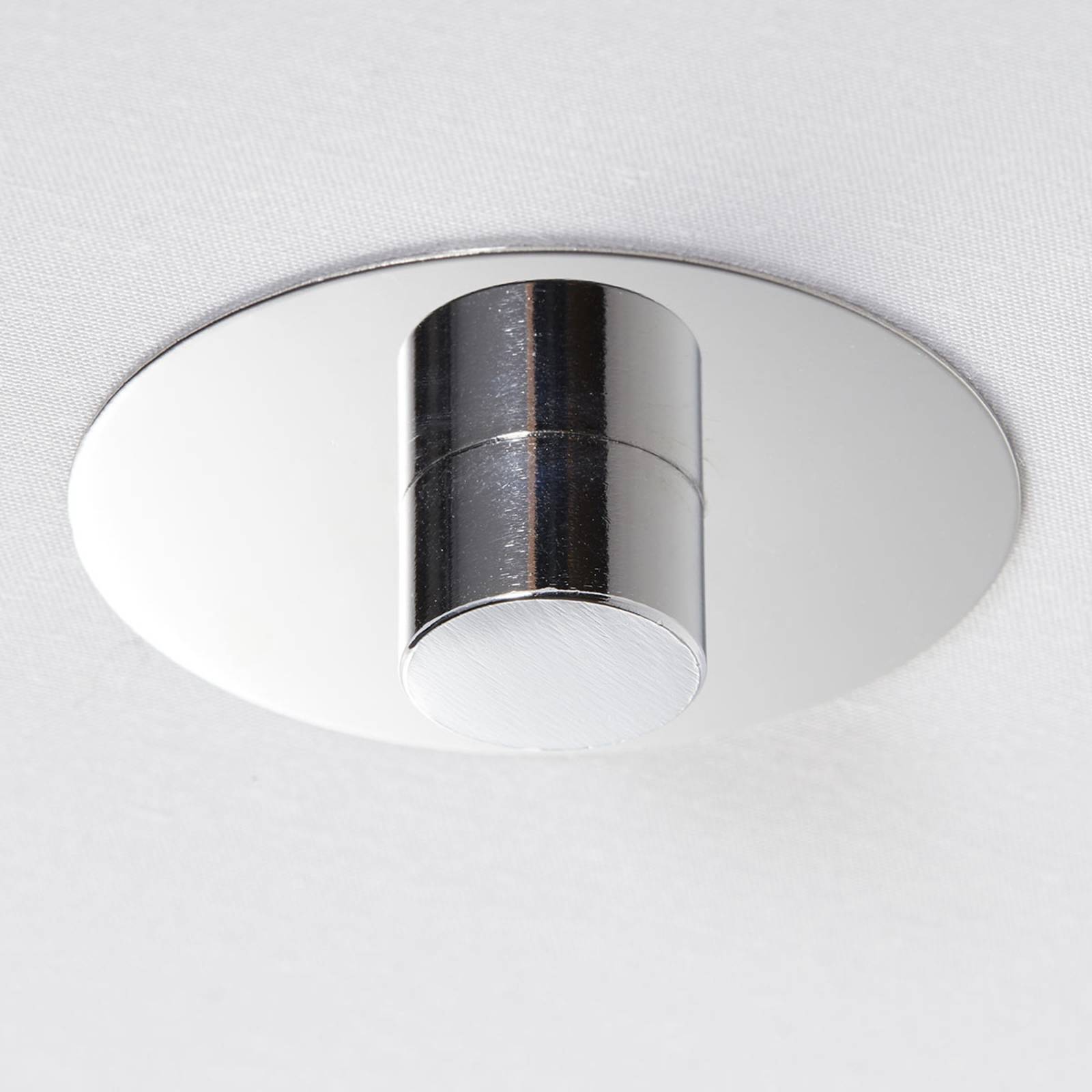 Textil-Deckenlampe Andria, 60 cm, weiß Textil-Deckenlampe Andria, 60 cm, weiß von Brilliant