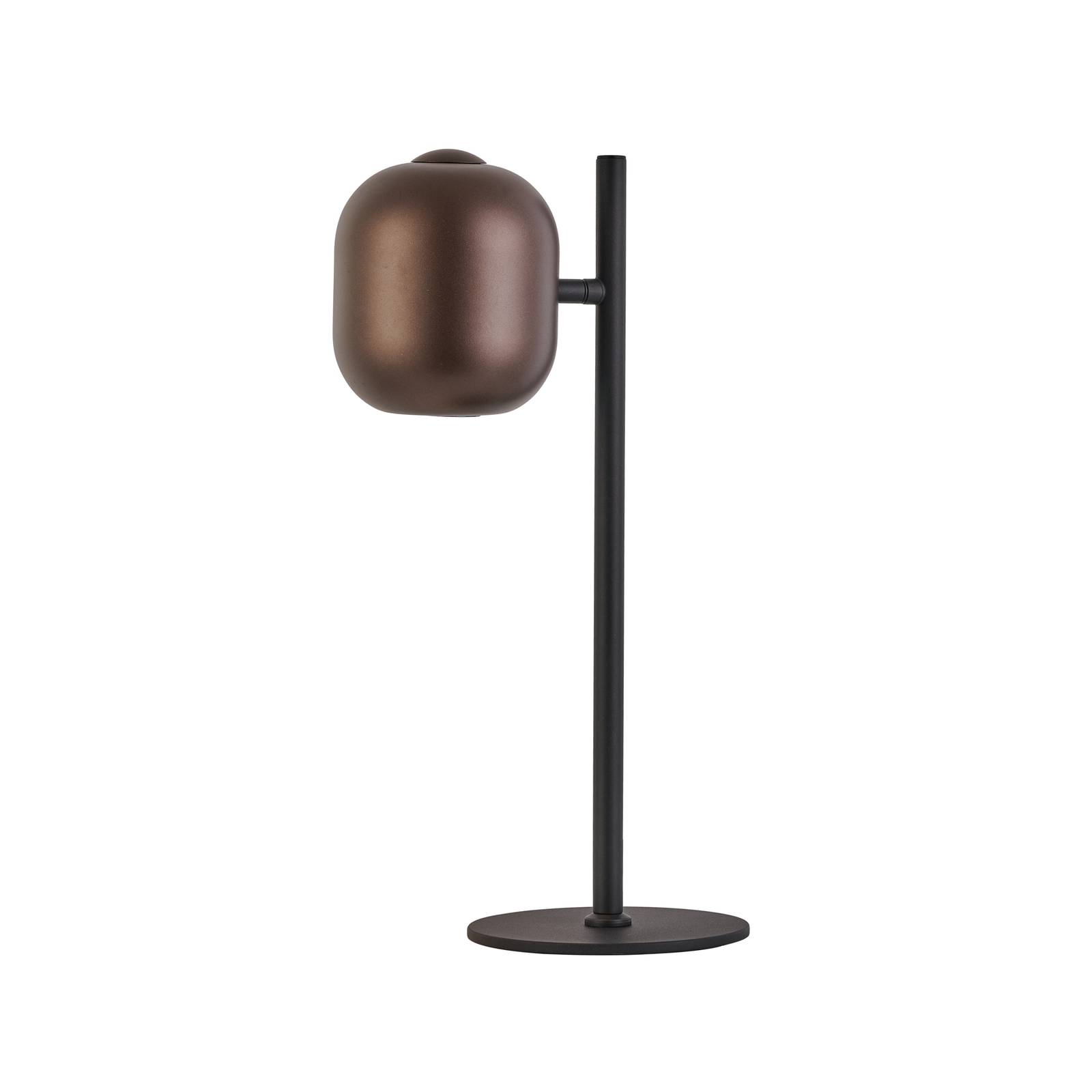 Tischlampe Jane, Höhe 41 cm, schwarz, Metall von Brilliant