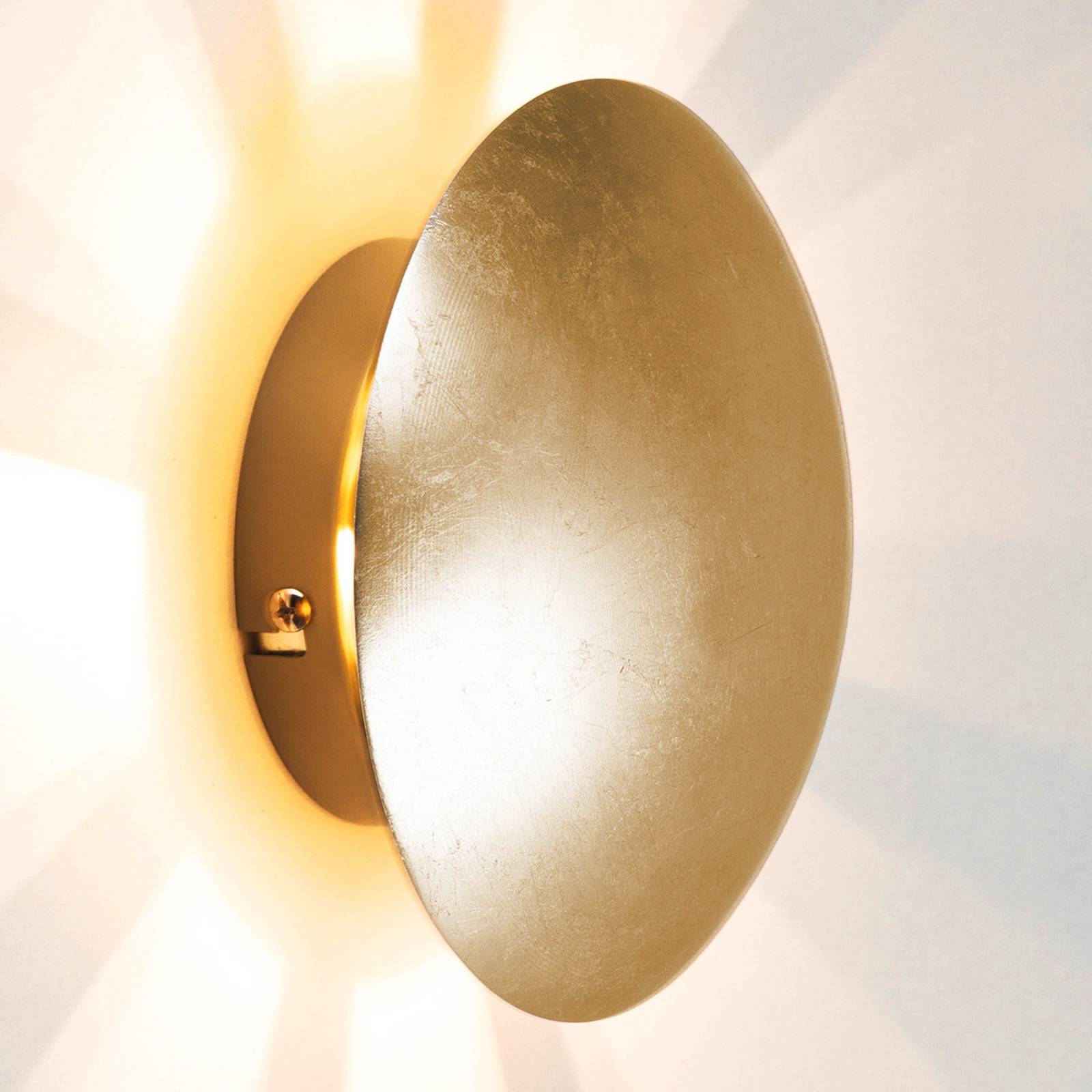 Wandleuchte Sunset gold antik Wandleuchte Sunset gold antik von Brilliant