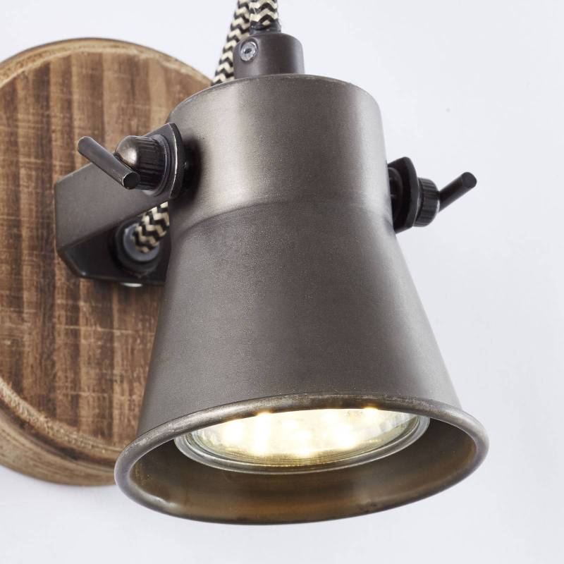 Wandstrahler Seed schwarz von Brilliant