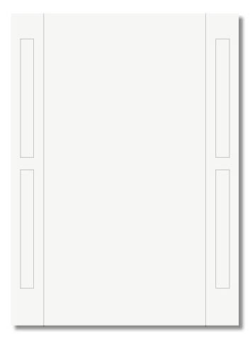 Selbstklebende Paketscheine Adressaufkleber Online Frankierung Aufkleber DHL DPD Versandetiketten Label Etiketten A5 Neu (2000) von Brillibrum