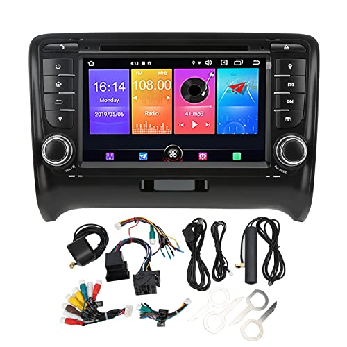 Brilluxa Car Stereo GPS-Navigation, kompatibel mit TT MK2 8J 2006–2012, Android 10.0 DVD-Player, Touchscreen-Kopfeinheit, In-Dash-Navigationssystem Brilluxa Car Stereo GPS-Navigation, kompatibel mit TT MK2 8J 2006–2012, Android 10.0 DVD-Player, Touchscreen-Kopfeinheit, In-Dash-Navigationssystem von Brilluxa