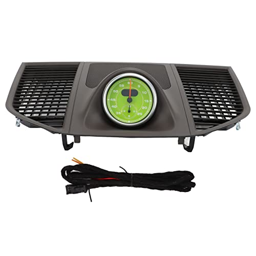 Brilluxa Dashboard Grill Panel, Green Stopwatch-Verkabelung kompatibel mit 2014-2020, Ersatz für das Autoinstrument-Cluster-Abdeckung 95B 858 189 C 5q0 (Gray) von Brilluxa