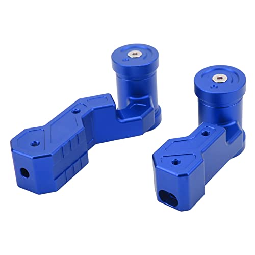Brilluxa Shift Knob Cover, Getriebehebelkappe, kompatibel mit JK JKU 2011–2018, 2 Sets Ersatzkit (Blue) von Brilluxa