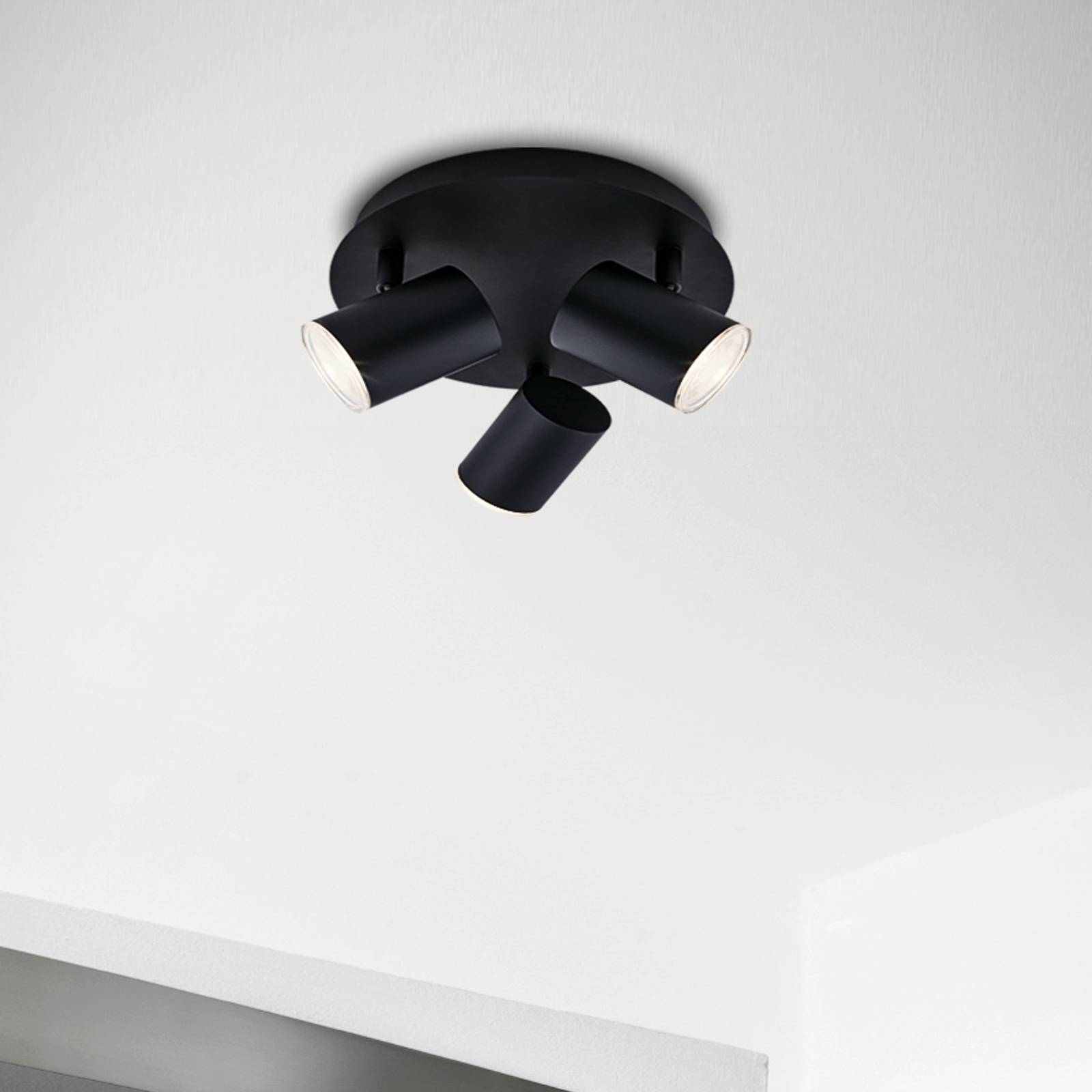 Deckenspot Banyo Splash GU10 IP44 rund dreiflammig Deckenspot Banyo Splash GU10 IP44 rund dreiflammig von Briloner