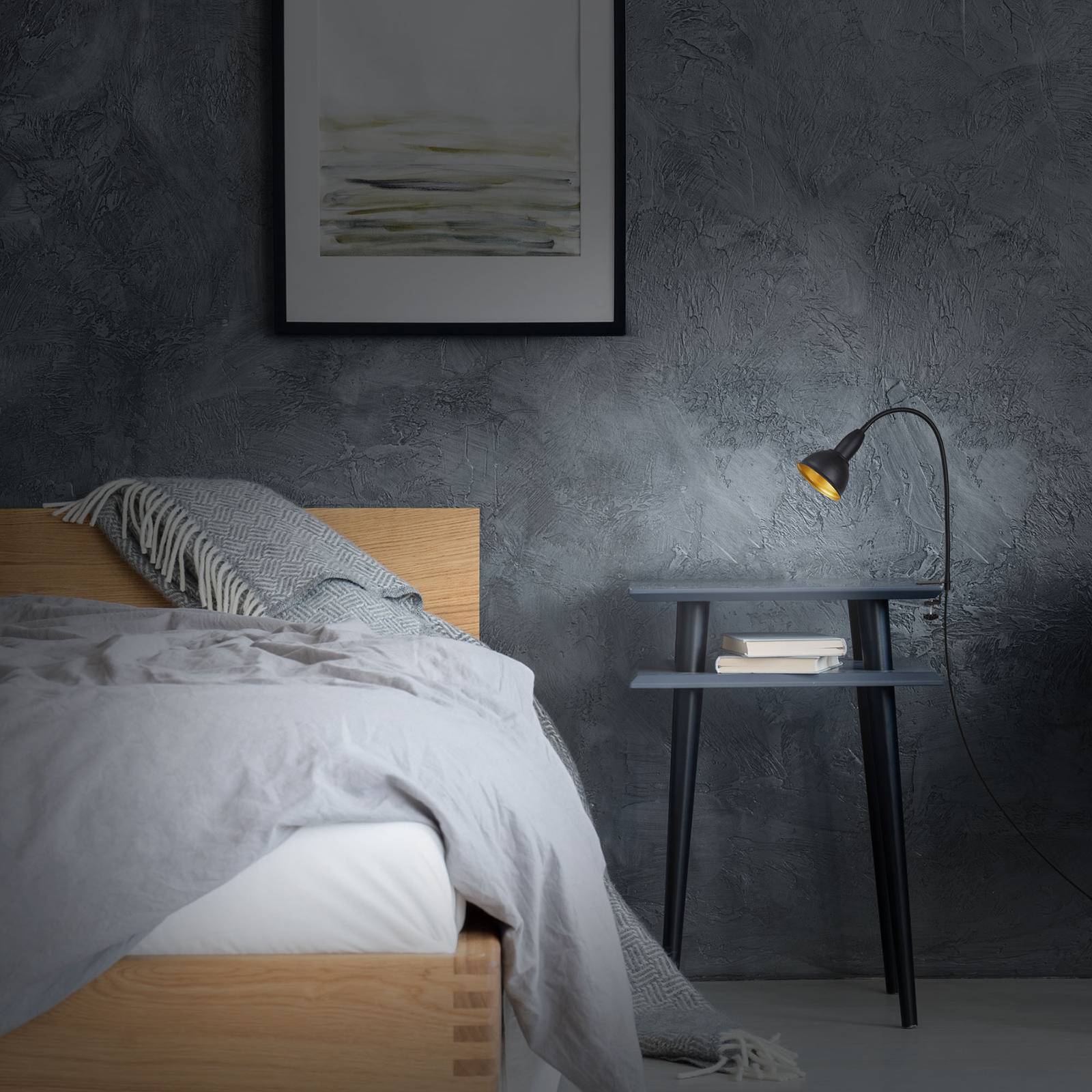 Klemmleuchte Hygge Comfort light Retro, schwarz Klemmleuchte Hygge Comfort light Retro, schwarz von Briloner