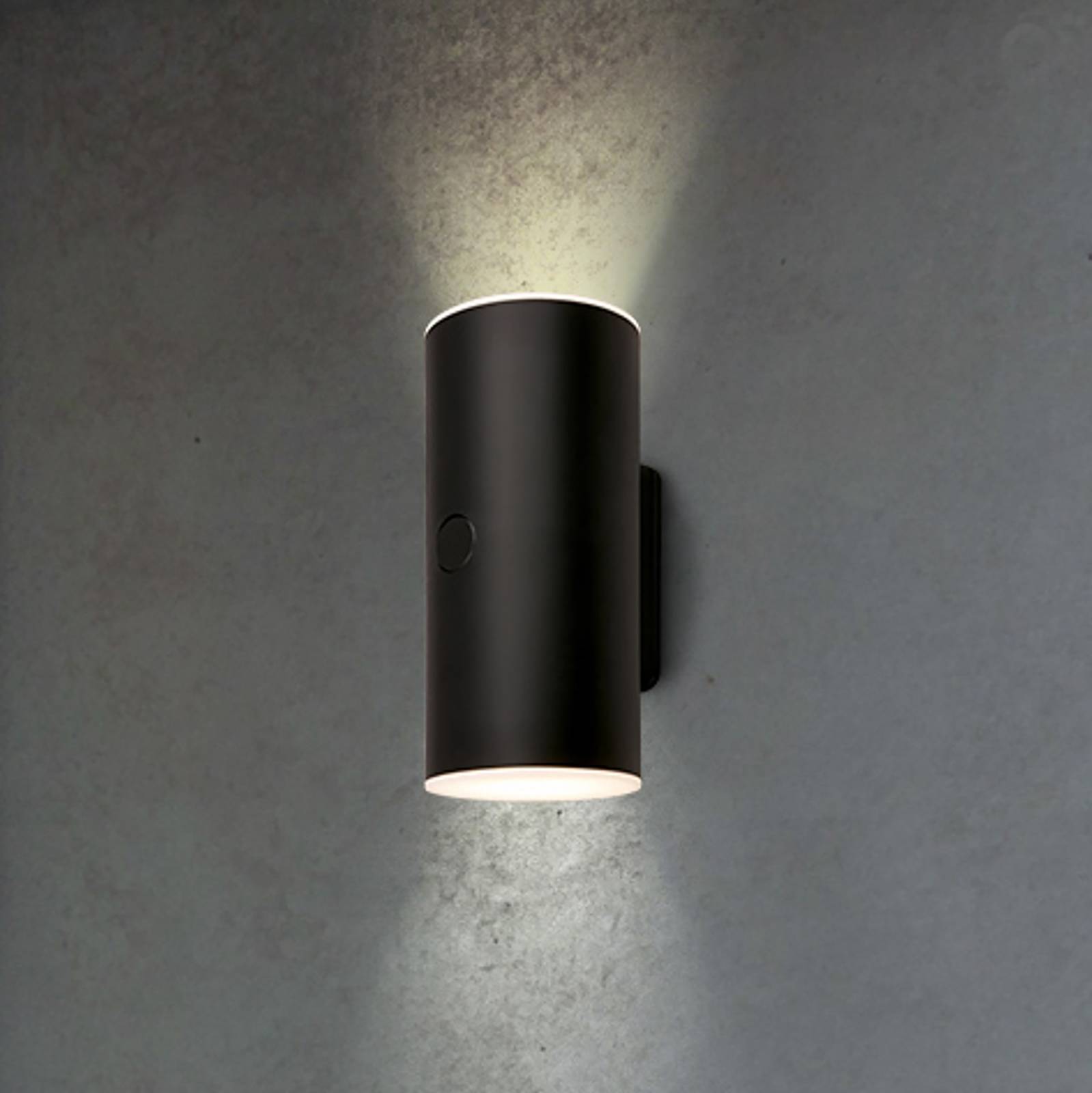 LED-Akku-Außenwandlampe 3786015, schwarz Touchdimmer up/down LED-Akku-Außenwandlampe 3786015, schwarz Touchdimmer up/down von Briloner