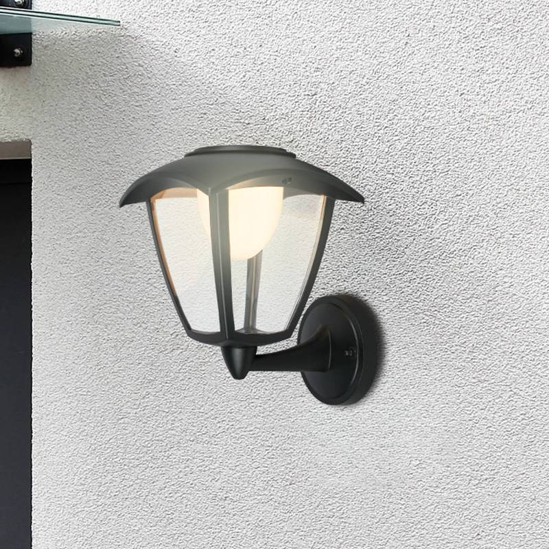 LED-Akku-Außenwandleuchte 3929015, schwarz, Touchdimmer von Briloner