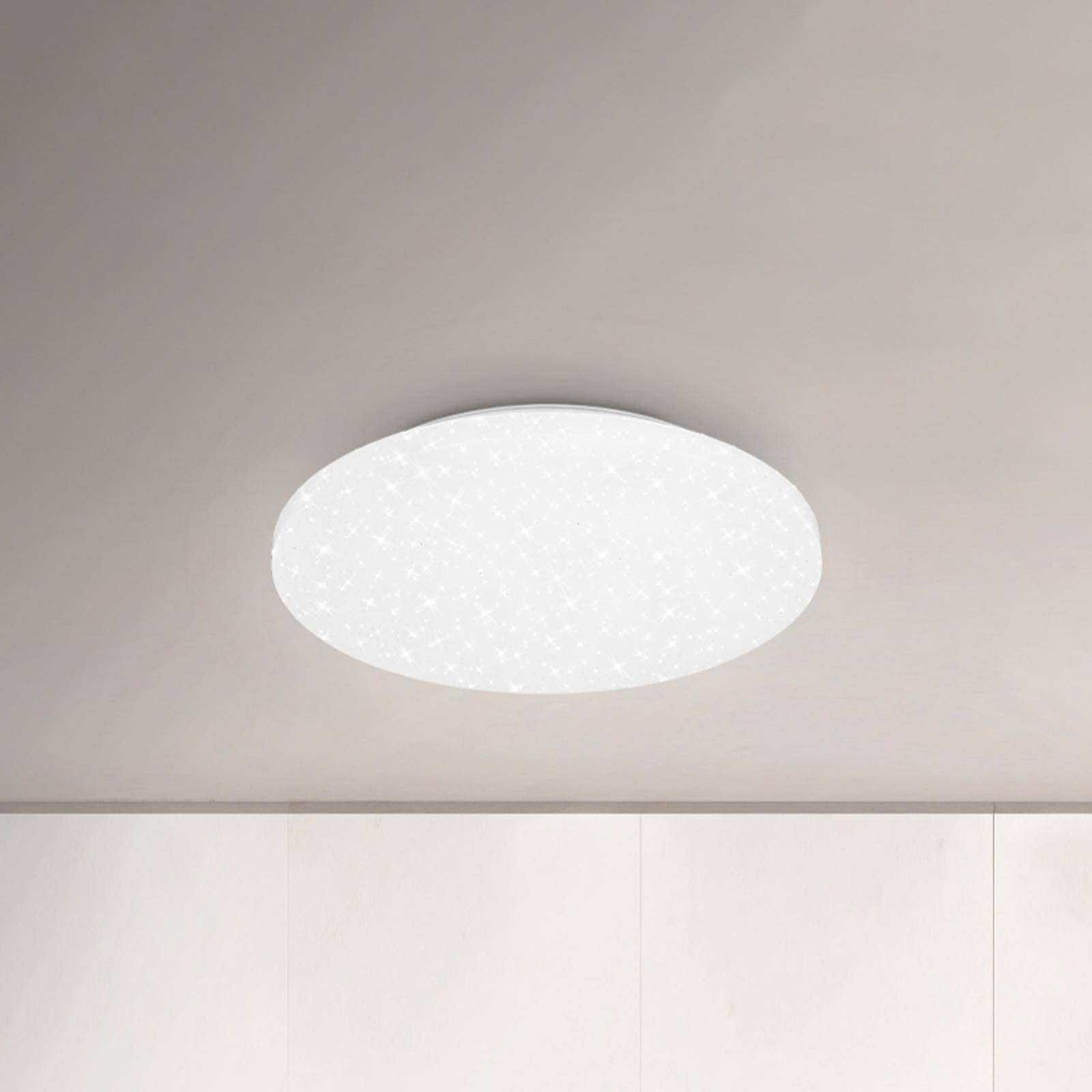 LED-Deckenlampe Case IP44 Sternenhimmel 840 Ø 34cm LED-Deckenlampe Case IP44 Sternenhimmel 840 Ø 34cm von Briloner