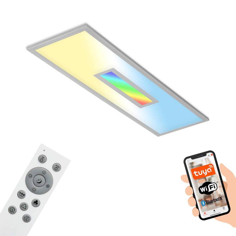 LED-Deckenlampe Centro S CCT RGB Tuya 100x25cm von Briloner
