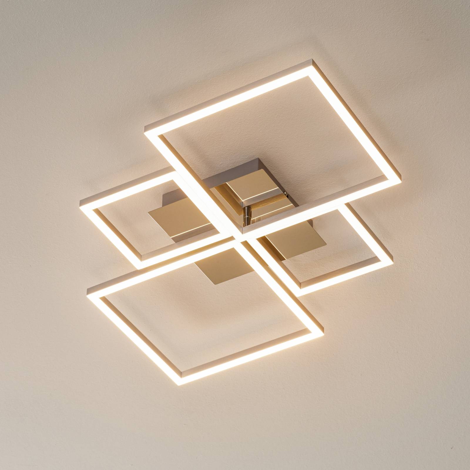 LED-Deckenlampe Frame, per Wandschalter dimmbar LED-Deckenlampe Frame, per Wandschalter dimmbar von Briloner