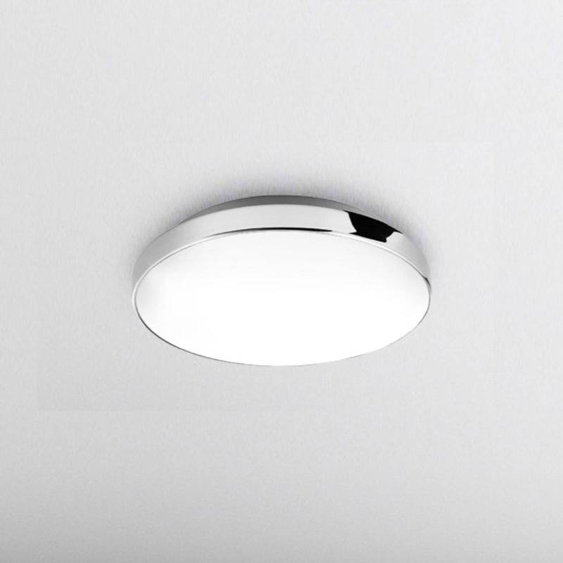 LED-Deckenlampe Malbona, Chromrahmen, Ø 28,5 cm von Briloner