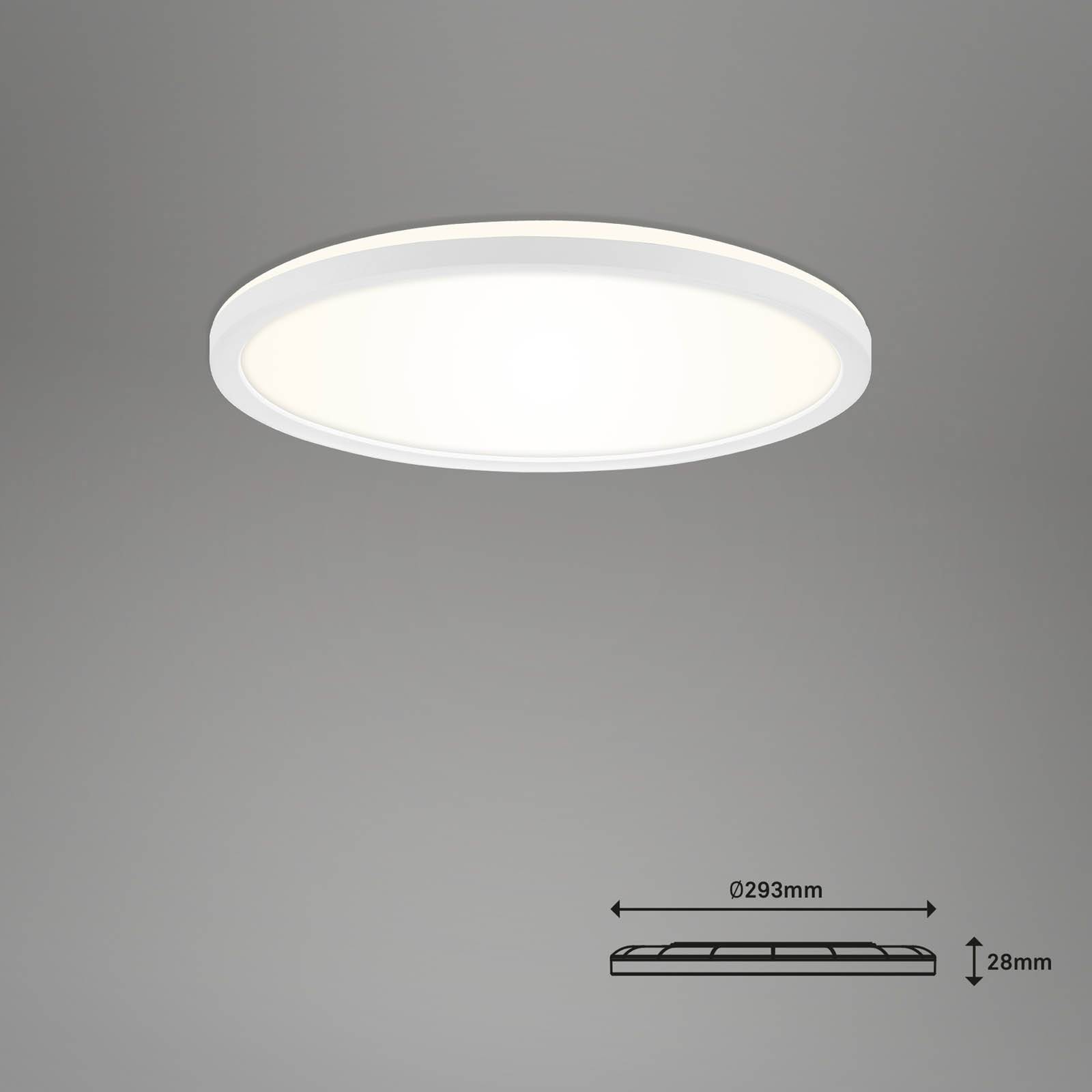 LED-Deckenlampe Slim S dimmbar CCT weiß Ø 29 cm von Briloner
