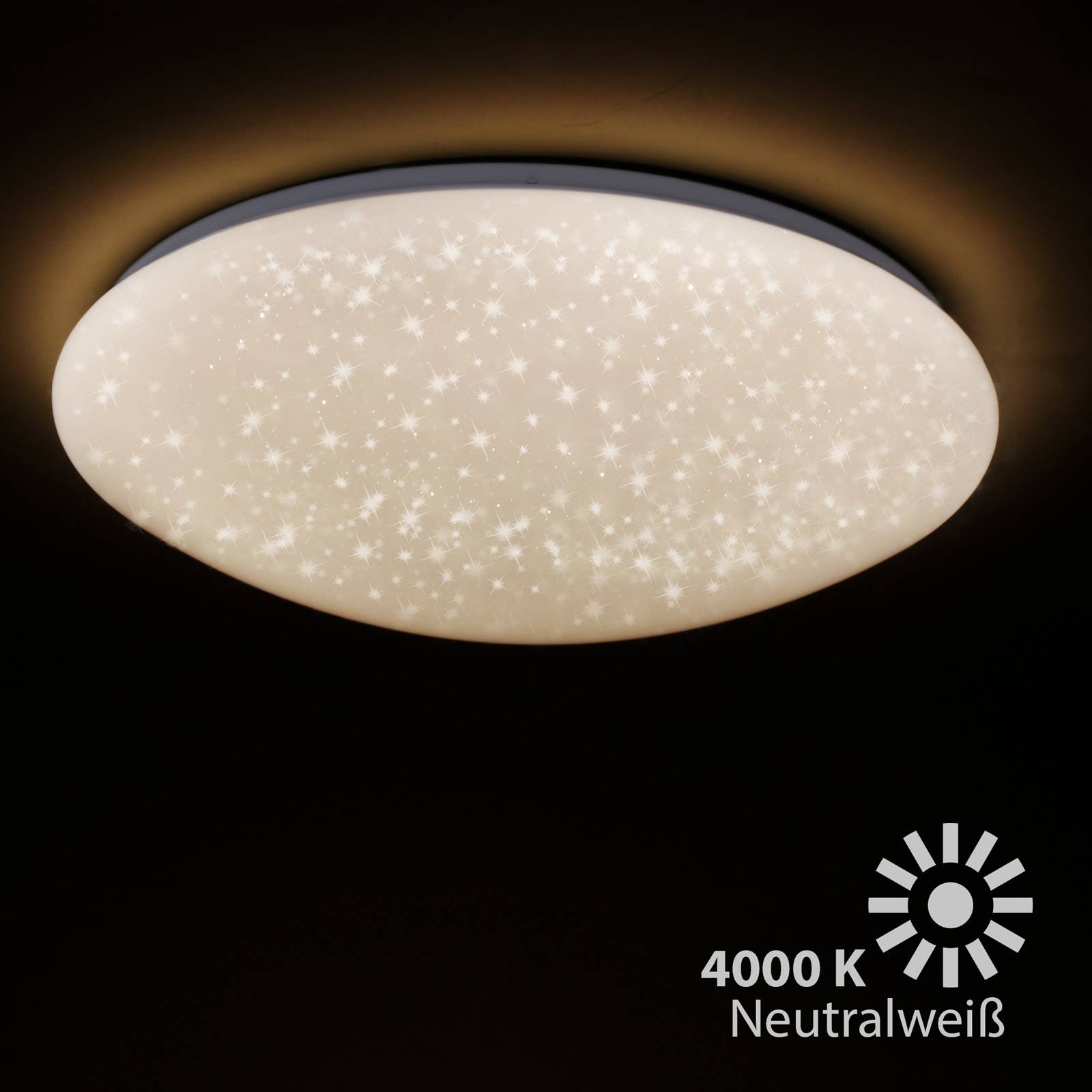 LED-Deckenlampe Vipe, Sternenhimmel-Effekt, 49 cm LED-Deckenlampe Vipe, Sternenhimmel-Effekt, 49 cm von Briloner