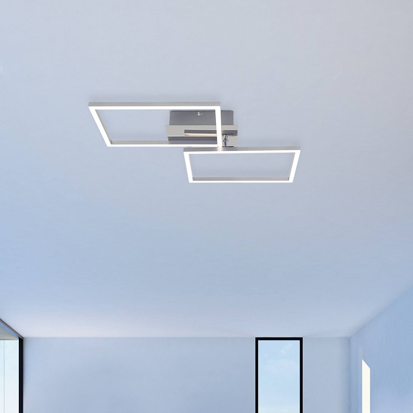 LED-Deckenleuchte 3149-018 zwei Quadrate LED-Deckenleuchte 3149-018 zwei Quadrate von Briloner