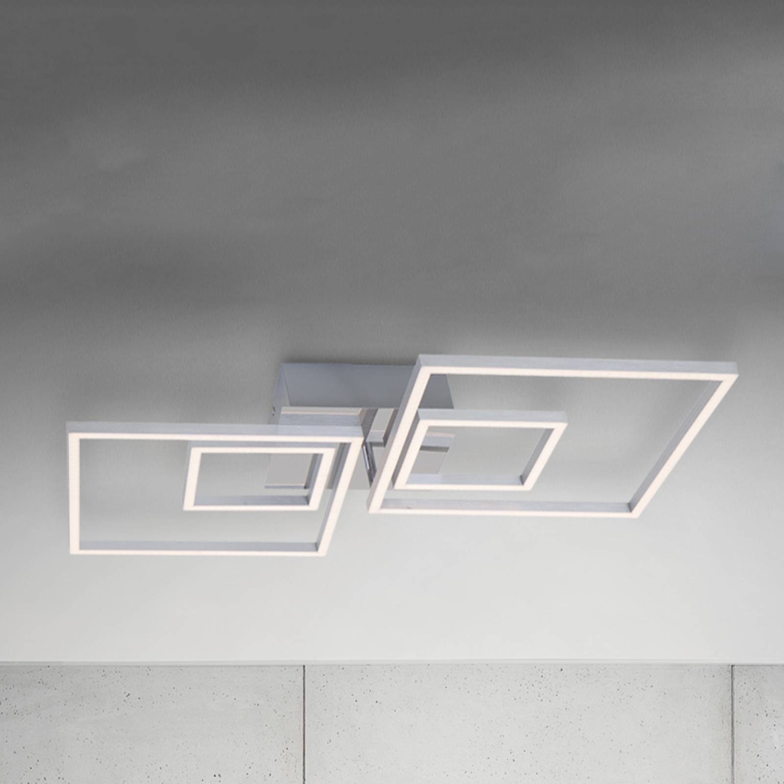 LED-Deckenleuchte Frames 2 kleine/2 große Quadrate LED-Deckenleuchte Frames 2 kleine/2 große Quadrate von Briloner