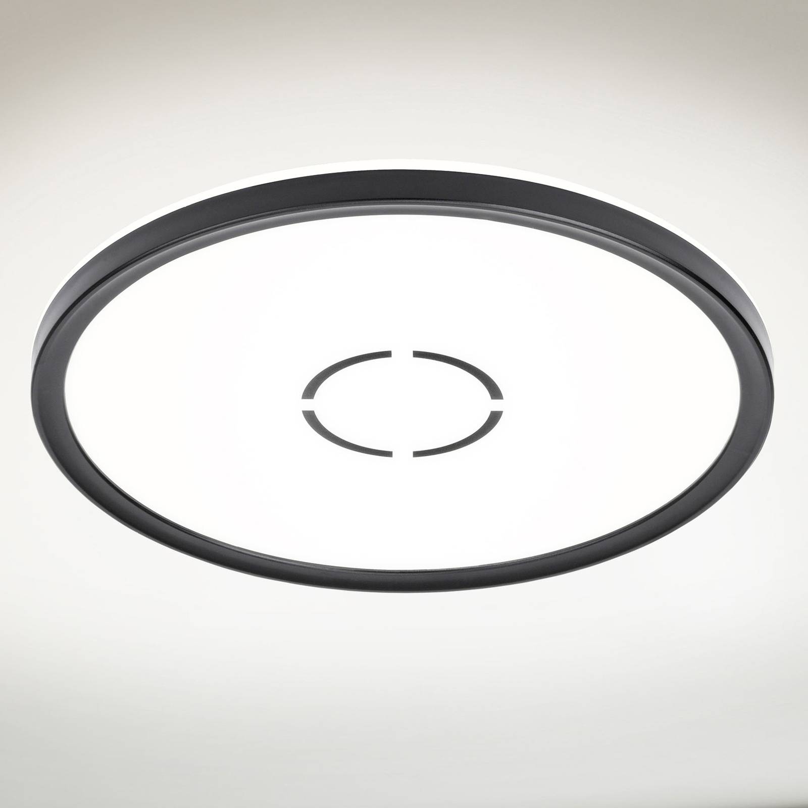 LED-Deckenleuchte Free, Ø 29 cm, schwarz LED-Deckenleuchte Free, Ø 29 cm, schwarz von Briloner