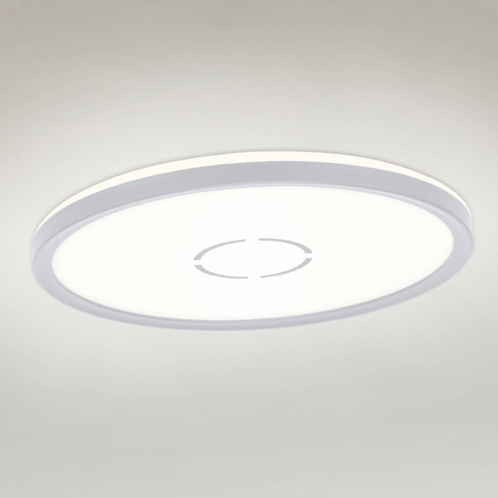 LED-Deckenleuchte Free, Ø 29 cm, silber LED-Deckenleuchte Free, Ø 29 cm, silber von Briloner