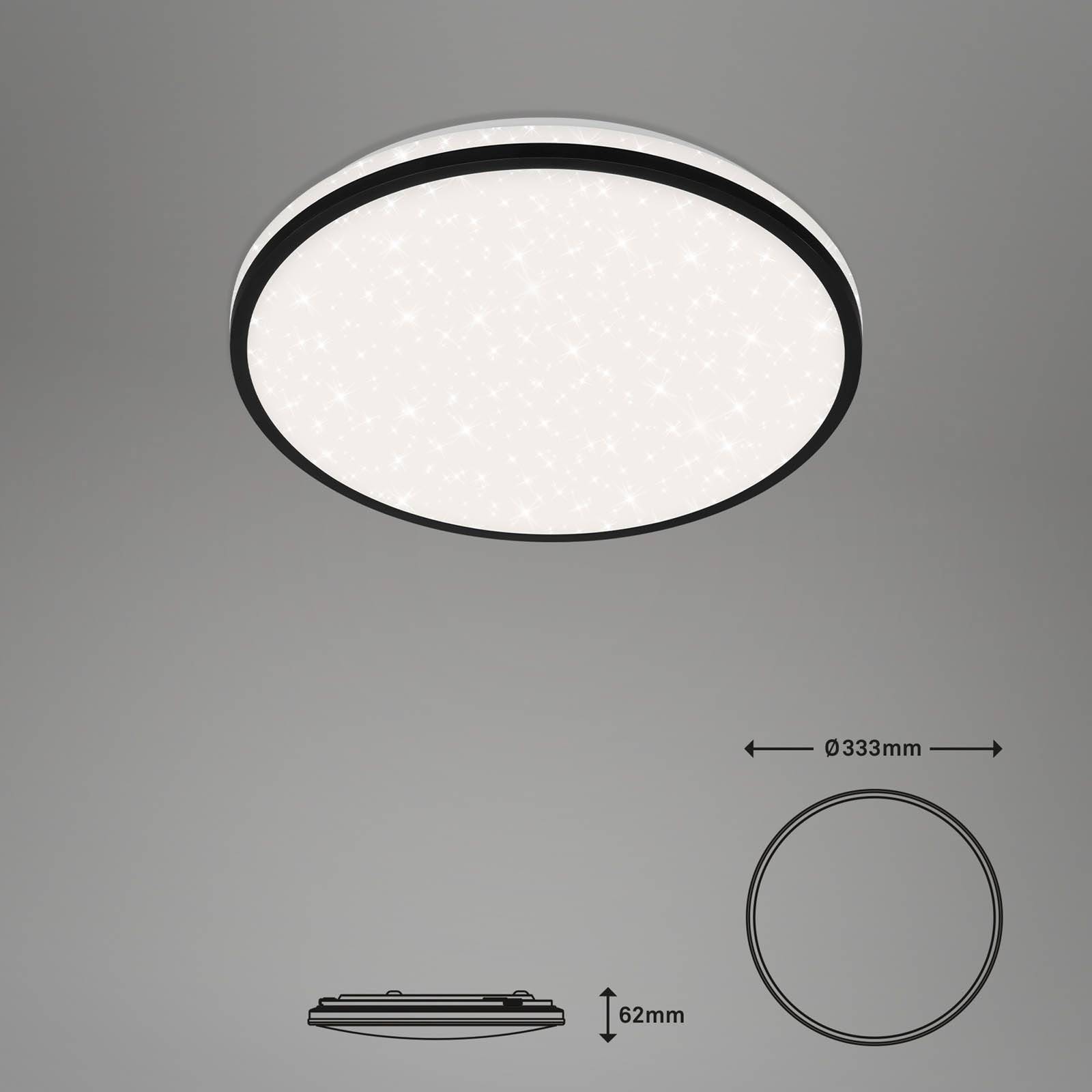 LED-Deckenleuchte Ivy Sky S, Sternendekor, Ø 33 cm LED-Deckenleuchte Ivy Sky S, Sternendekor, Ø 33 cm von Briloner