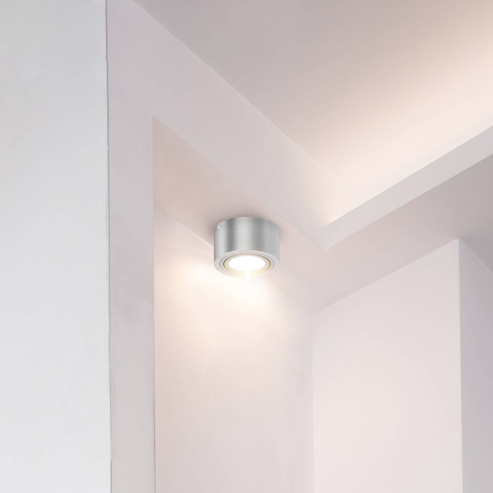 LED-Deckenspot Tube, silberfarben LED-Deckenspot Tube, silberfarben von Briloner