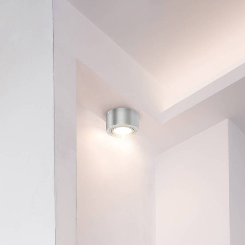 LED-Deckenspot Tube, silberfarben von Briloner