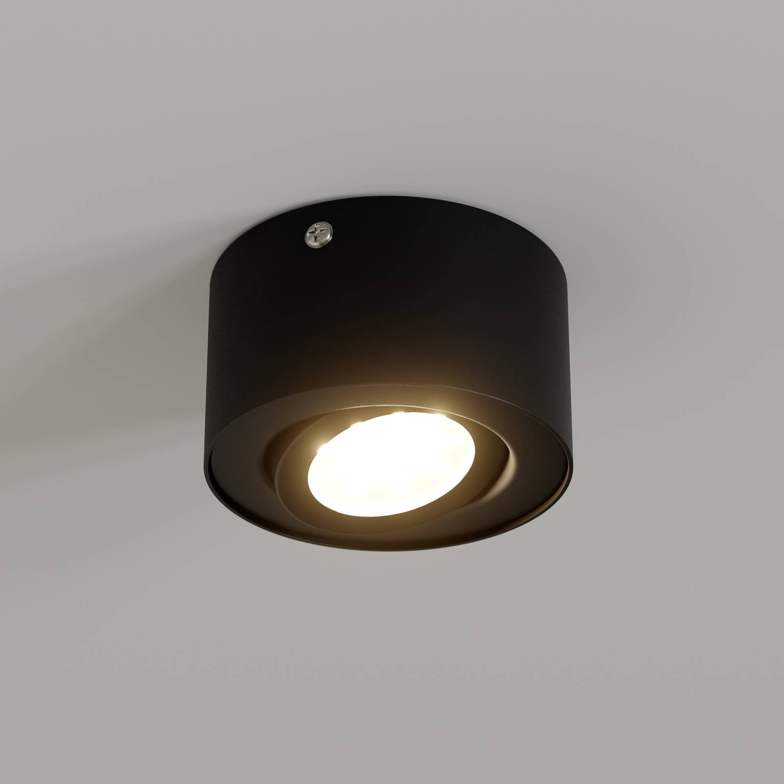 LED-Deckenstrahler Tube, schwarz LED-Deckenstrahler Tube, schwarz von Briloner