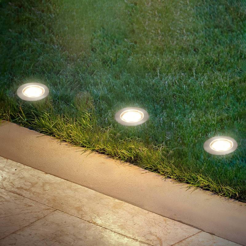 LED-Einbauspot 3916032 IP67 12 V 3er-Starterset Ø 4,5cm Topf von Briloner