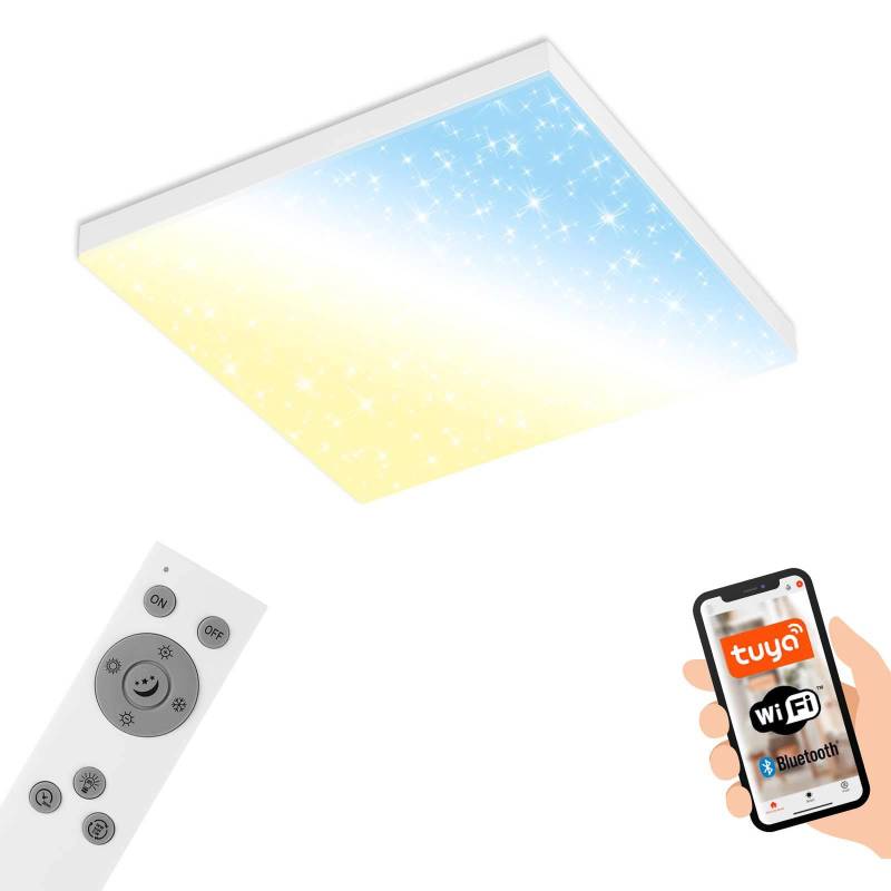 LED-Panel Frameless SL WiFi Bluetooth 45x45cm von Briloner
