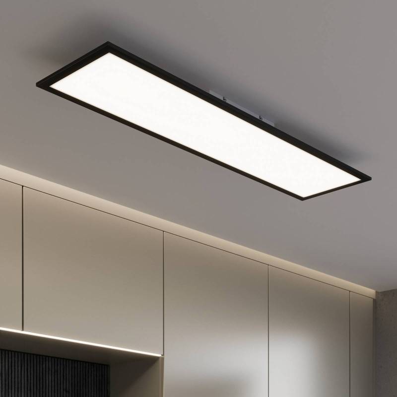LED-Panel Piatto CCT Fernbedienung 100x25 schwarz von Briloner