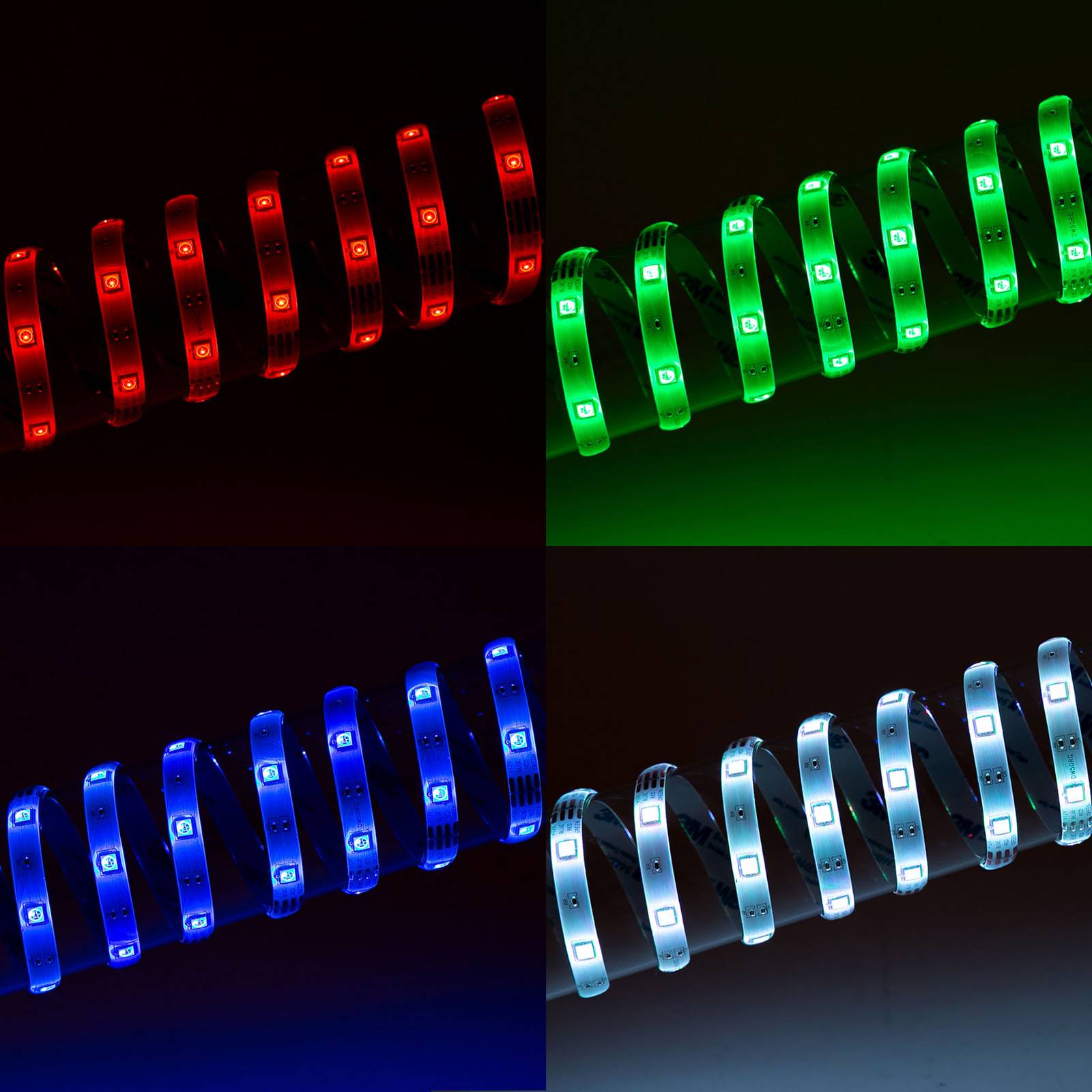 LED-RGB-Strip WiFi, 500cm, mit Fernbedienung von Briloner