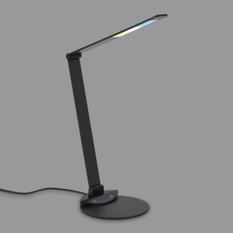 LED-Schreibtischleuchte Haiti touchdim CCT schwarz von Briloner