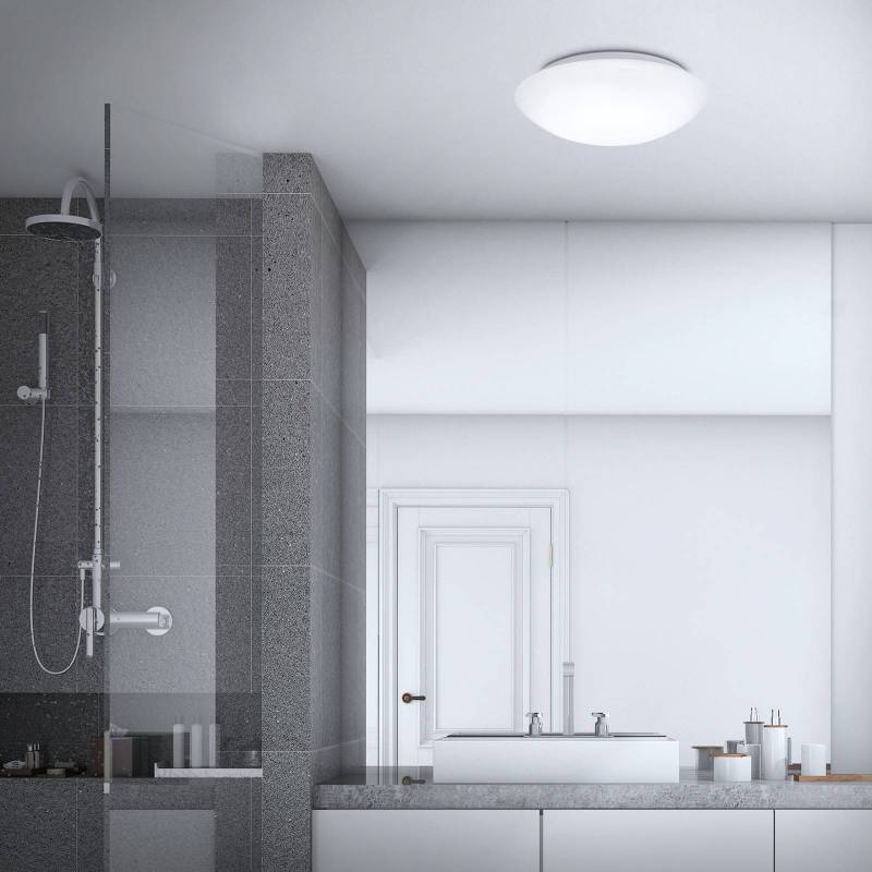 LED-Sensor-Deckenleuchte Elipso IP44 4.000K Ø38cm von Briloner