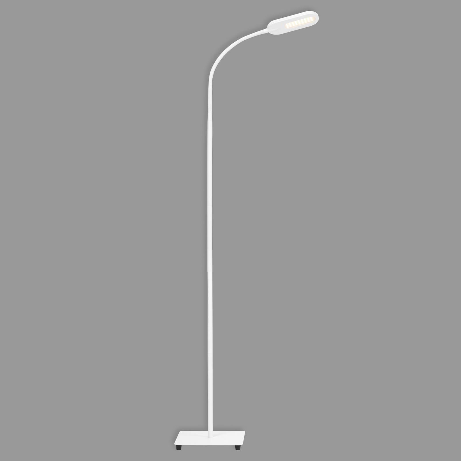 LED-Stehleuchte Office Step, weiß, dimmbar, CCT von Briloner