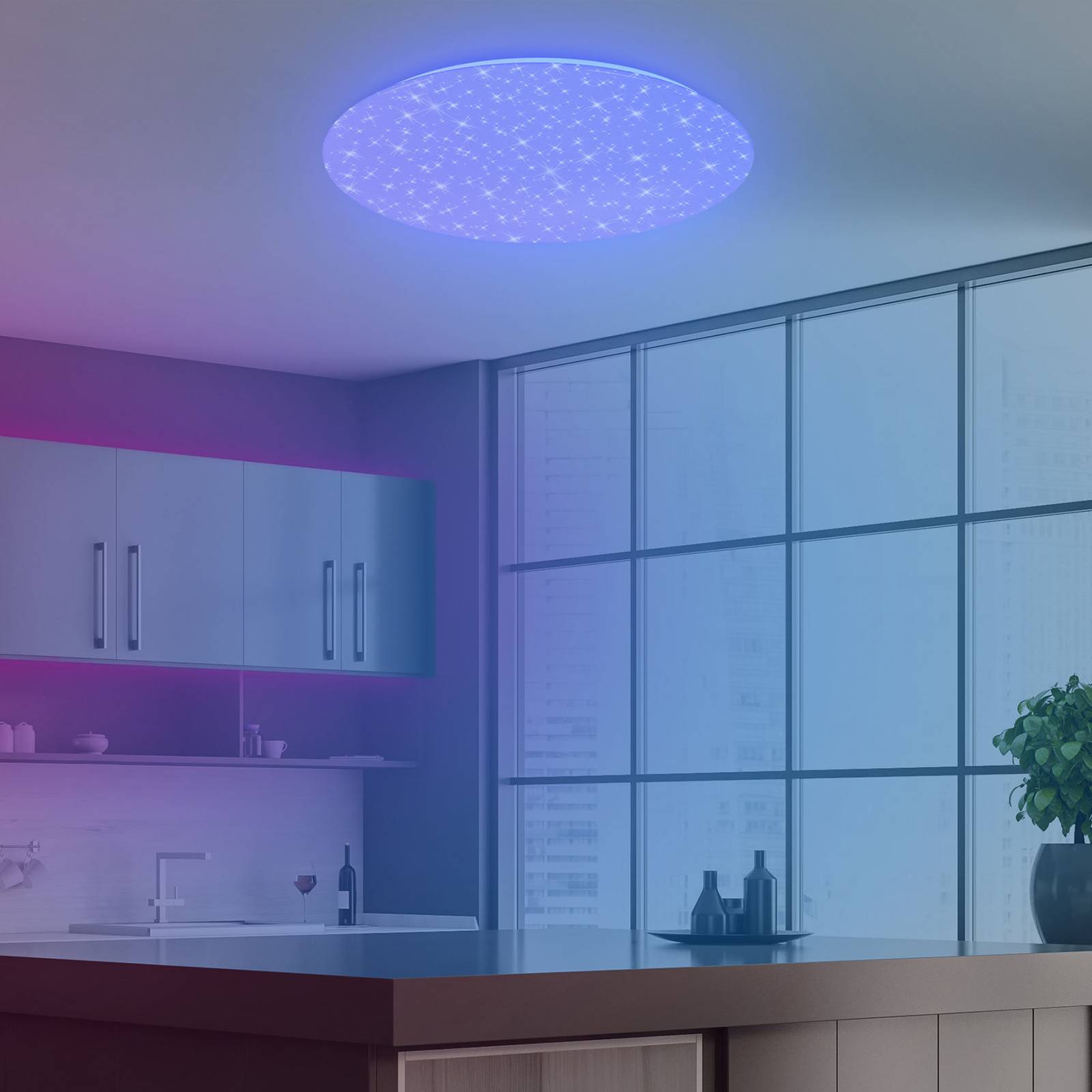 LED-Sternenhimmel Direkt Smart WiFi RGBW von Briloner