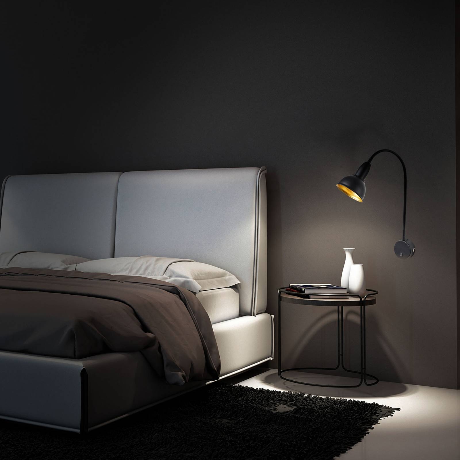 Wandleuchte Hygge Comfort light Retro mit Stecker Wandleuchte Hygge Comfort light Retro mit Stecker von Briloner